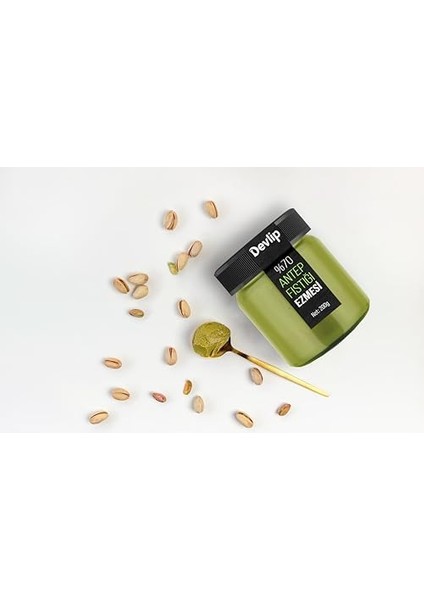 Devlip Antep Fıstığı (%70) Ezmesi, 200G, Sürülebilir, Glikoz, Koruyucu, Renklendirici, Aroma Içermez modelleri