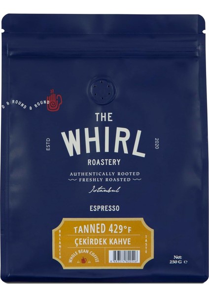 The Whirl Espresso Tanned 429°F 250 G Çekirdek