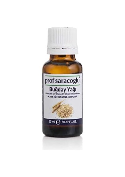 Prof Saracoglu Soğuk Pres Buğday Yağı 20ML fiyatları