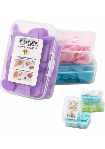 3’lü Renkli Kalp Şekilli Taşınabilir El Sabunu – Hijyenik Tek Kullanımlık Sabun Kutusu fiyatları