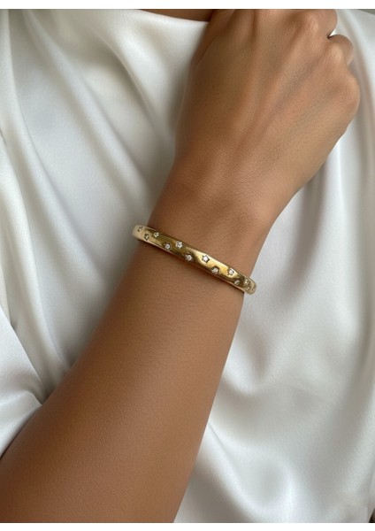 Çelik Aries Yıldız Gold Kelepçe