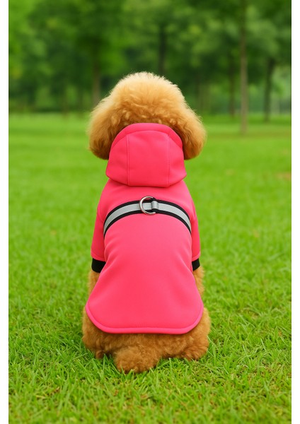 Pembe Su Gecirmez Reflektorlu Ici Polar Kaplamali Yagmurluk fiyatları