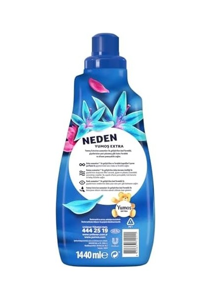 Yumoş Extra Çamaşır Yumuşatıcısı Lilyum 1440 ml fiyatları
