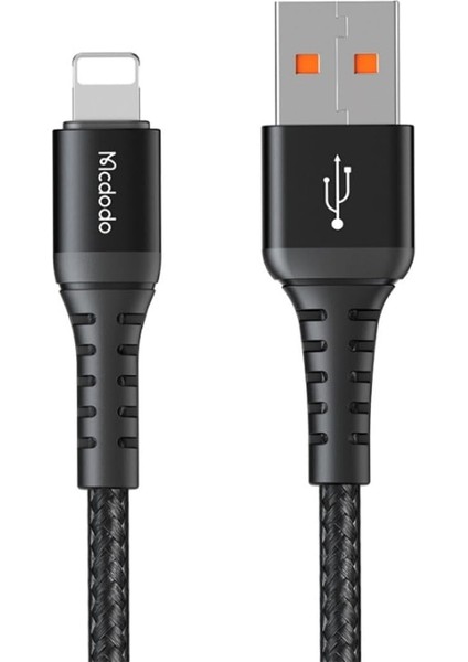 CA-2261 Iphone Hızlı Data-Şarj Kablo 3A 1mt - Siyah