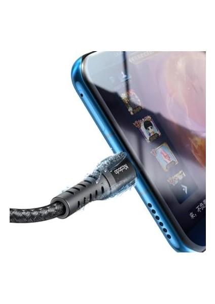 CA-2261 Iphone Hızlı Data-Şarj Kablo 3A 1mt - Siyah modelleri