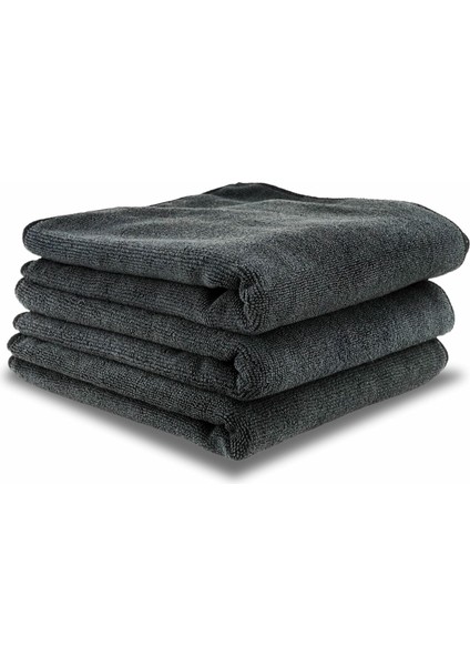 Lüks Mikrofiber Microlüks Tank Bezi 50X70 cm Süper Emici Kalın Havlu, Oto Kurulama ve Temizlik Bezi (3lü Paket) (3)