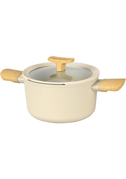 Leo Balance Tencere 20CM Krem