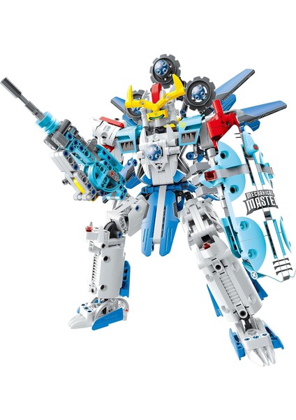 Stem Asker Yapım Seti, 641 Parça Eğitici Bloklar, Beyaz