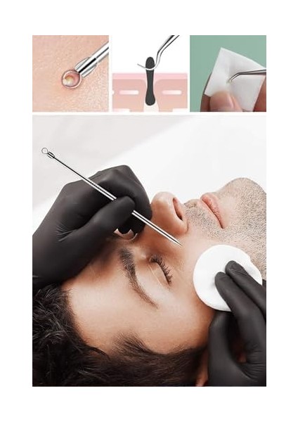 Bakgelal 11 Parça Siyah Nokta Temizleyici Cilt Bakım Komedon Seti modelleri