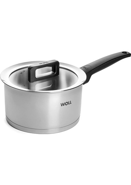 918NC Concept Saplı Tencere, Indüktif, Çap 18 Cm, 10 cm Yükseklik, 2,5 L Tüm Ocak Türleri Için Uygundur, Paslanmaz Çelik, 200