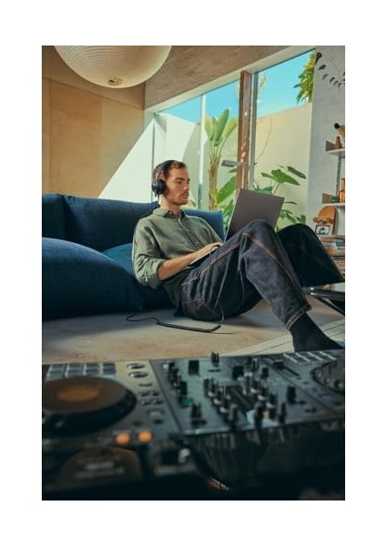 Nth-50 Profesyonel Kulak Üstü Kablolu Dj Kulaklıklar | Dayanıklı, Rahat, Hi-Fi Ses | Müzisyenler, Film Yapımcıları, Yaratıcılar (Siyah) fiyatları