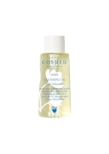 Cosmed Atopia Temizleme Yağı, Yüz ve Vücut Için, Nemlendirici ve Besleyici, 40 ml