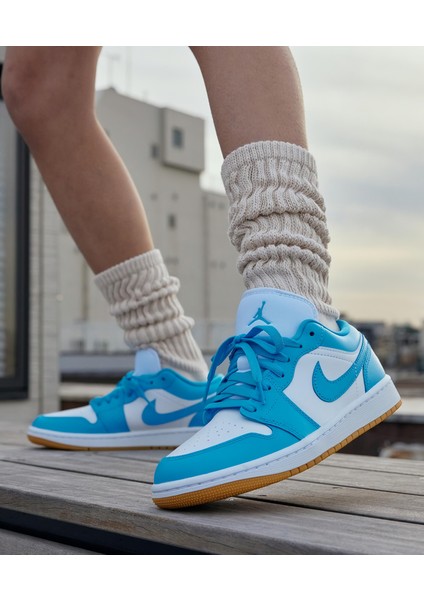Air Jordan 1 Low Kadın Pembe Beyaz Sneaker Ayakkabı - DC0774
