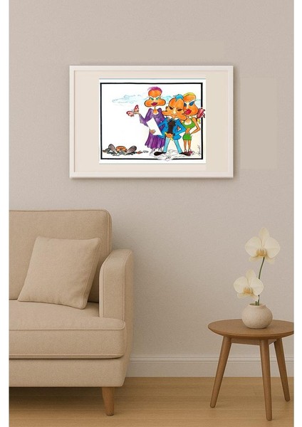 Obrenovic Milivoje 35X25CM Orijinal Karikatür Tablo indirimleri