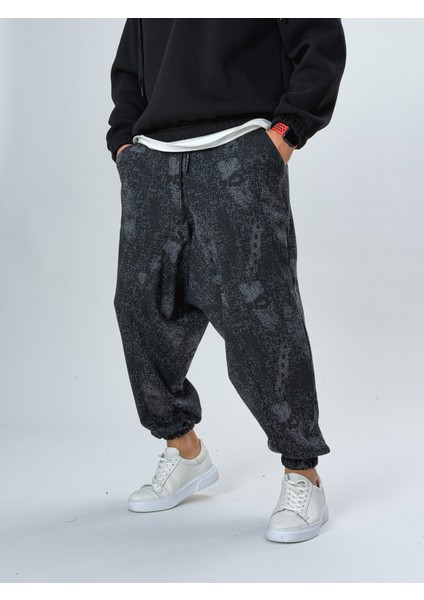 Desenli Erkek Spor Şalvar COC2529 modelleri