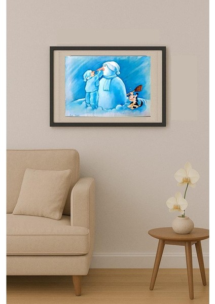 Xia Lichuan 35X25CM Orijinal Karikatür Tablo fiyatları