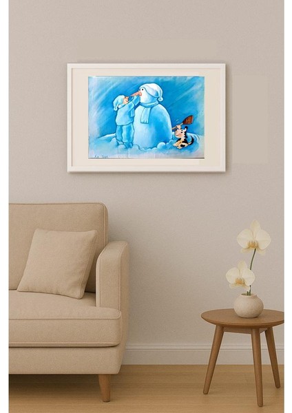 Xia Lichuan 35X25CM Orijinal Karikatür Tablo indirimleri