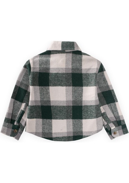 Oduncu Gömleği 1-9 Yaş Haki Ekoseli fiyatları