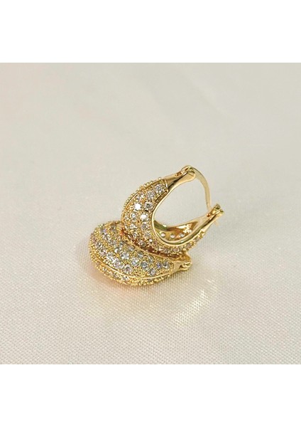 Vıp Zirkon Gold Küpe fiyatları