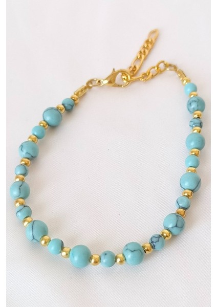 Yıldız Figürlü Firuze Doğal Taşlı Takı Seti modelleri