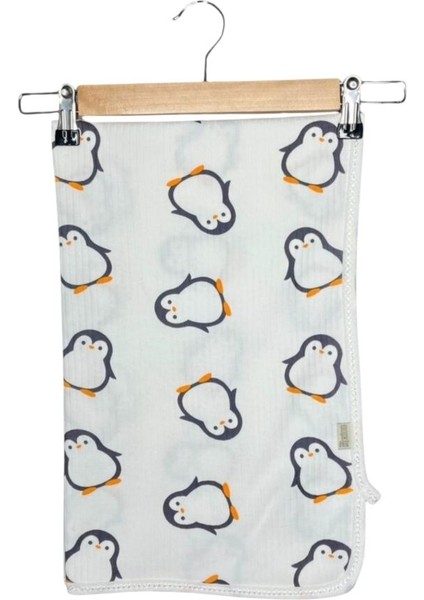 Raporlu Penguen Desenli Bebek Battaniyesi – 12 Ay – Uni