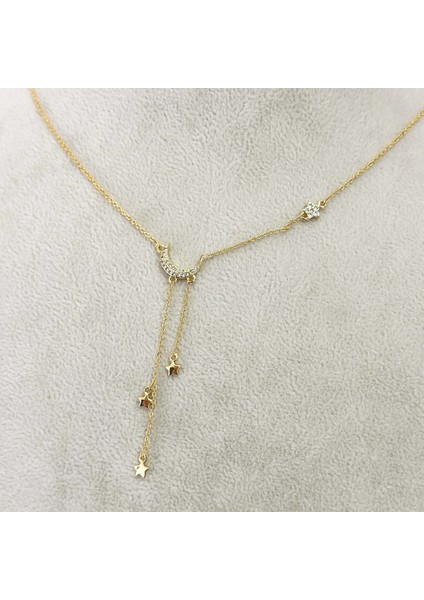 Ay Yıldız Y Kolye Gold fiyatları