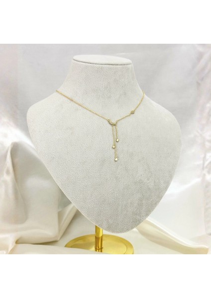 Ay Yıldız Y Kolye Gold indirimleri