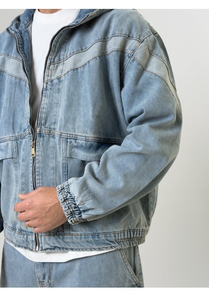 Tasarım Erkek Kot Ceket COC2545 fiyatları