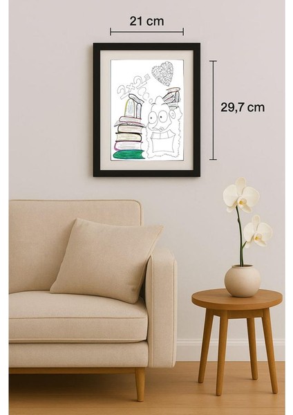 Mohammad Peyman Zarsav 29X21CM Orijinal Karikatür Tablo fiyatları