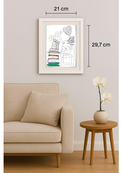 Mohammad Peyman Zarsav 29X21CM Orijinal Karikatür Tablo indirimleri