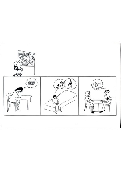 Leila Mir Keshvari 29X21CM Orijinal Karikatür Tablo modelleri