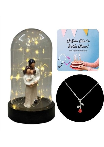 Fanus Teraryum Aile Kolye Hediyeli fiyatları