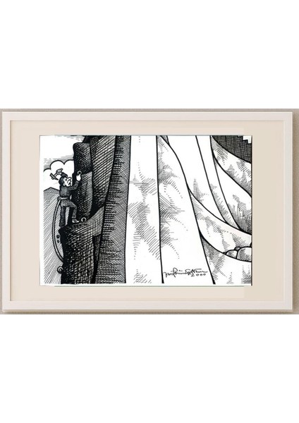 Porfarin Eggerson 35X25CM Orijinal Karikatür Tablo fırsatları