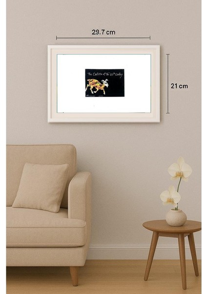 Ali Divandari 29X21CM Orijinal Karikatür Tablo indirimleri