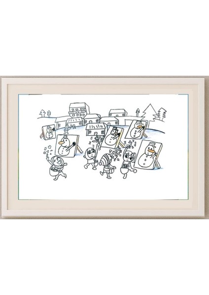 Chen Yue Xi 29X21CM Orijinal Karikatür Tablo fırsatları