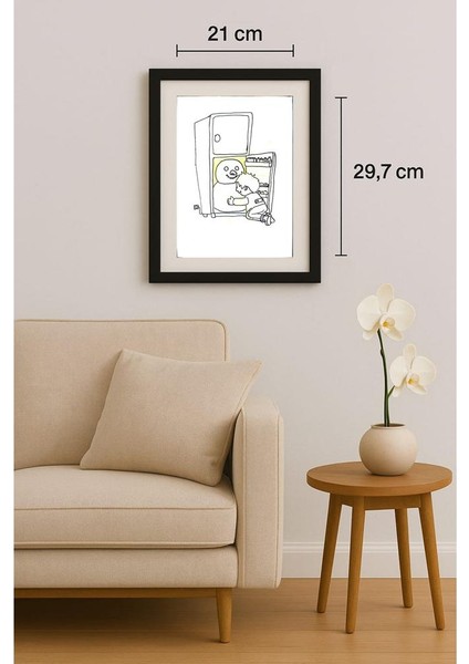 Liu Bowen 29X21CM Orijinal Karikatür Tablo fiyatları