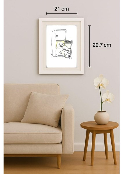 Liu Bowen 29X21CM Orijinal Karikatür Tablo indirimleri