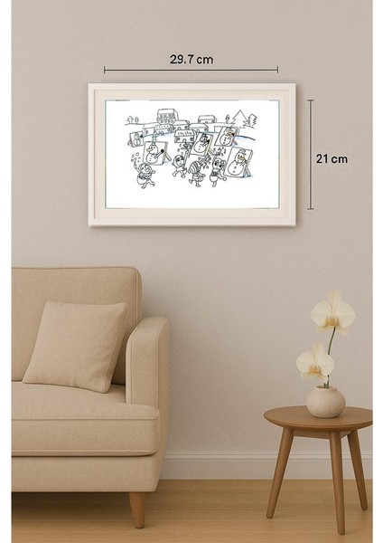 Chen Yue Xi 29X21CM Orijinal Karikatür Tablo indirimleri