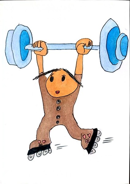 Jin Wen Wang 29X21CM Orijinal Karikatür Tablo modelleri