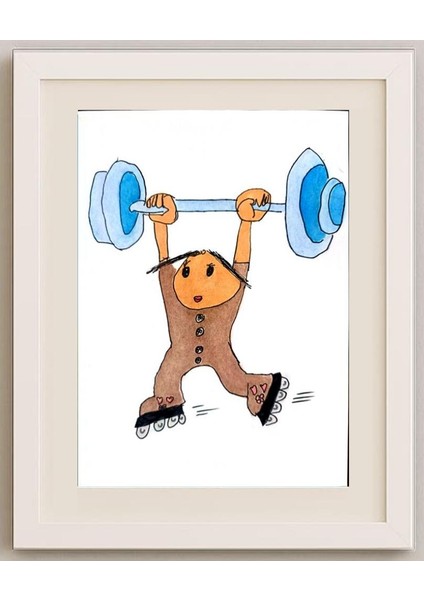 Jin Wen Wang 29X21CM Orijinal Karikatür Tablo fırsatları