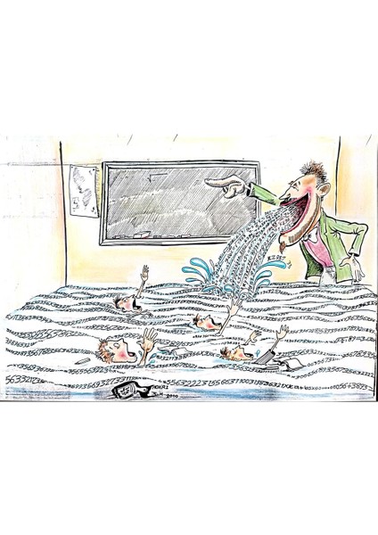 Said Mahmod 29X21CM Orijinal Karikatür Tablo modelleri