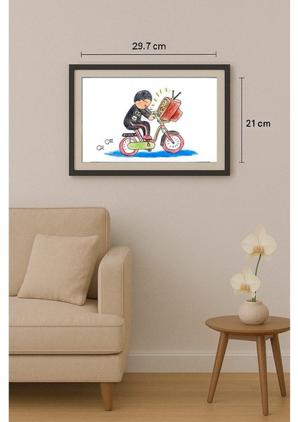 Jiahao Liu 29X21CM Orijinal Karikatür Tablo fiyatları