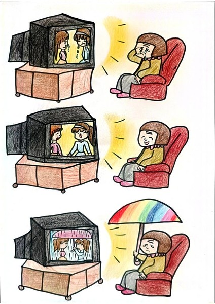 Li Han Meng 29X21CM Orijinal Karikatür Tablo modelleri