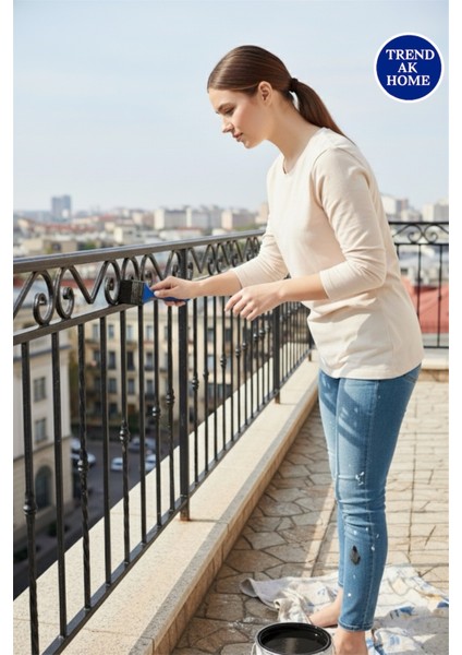 6’lı Set Lüx Kestirme Boya Fırçası ( 6 Adet )