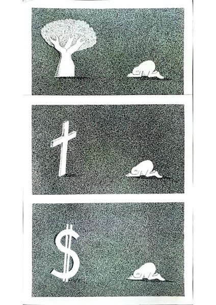 Zdravko Beshendgiev 49X29CM Orijinal Karikatür Tablo modelleri