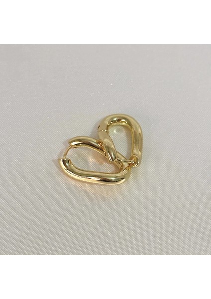 Kıvrımlı Şık Çelik Gold Küpe fiyatları