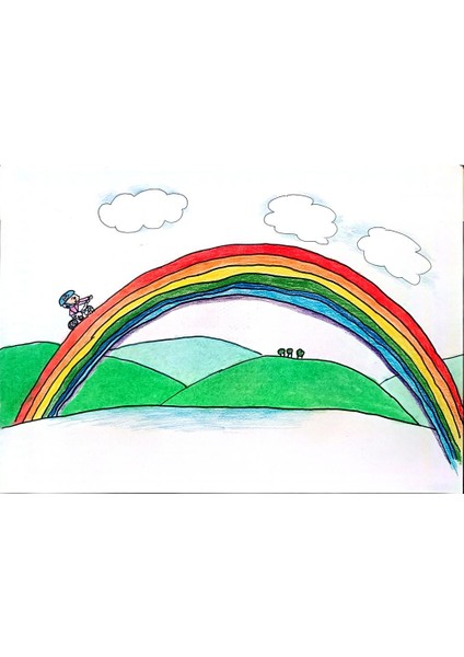 Zhang Si Qi 29X21CM Orijinal Karikatür Tablo modelleri