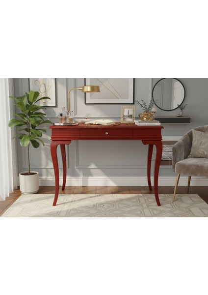 100 cm Masif Rustik Bordo Dresuar