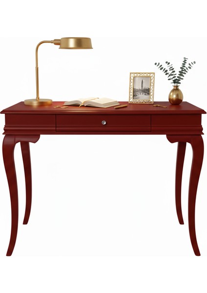 100 cm Masif Rustik Bordo Dresuar modelleri