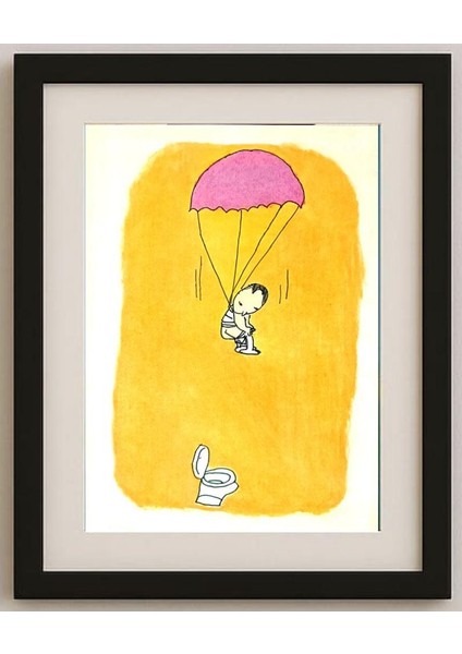 Jin Wen Wang 29X21CM Orijinal Karikatür Tablo